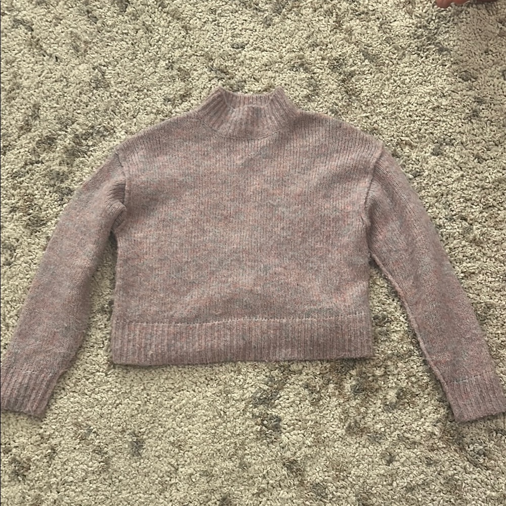 Jessica Simpson Pink Cowl Neck Sweater